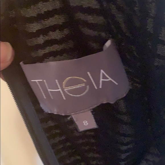 BLACK BEADED DESIGNER COCKTAIL DRESS - Picture 8 of 8